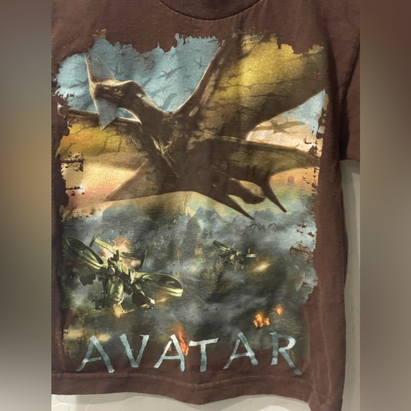 Vintage 2009 Avatar Movie Battle Banshees‎ Merch Shirt 4T - Picture 2 of 5